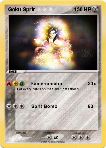 Pokemon Goku Sprit