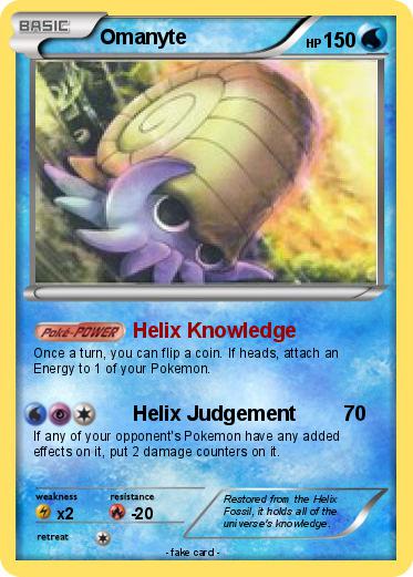 Pokemon Omanyte