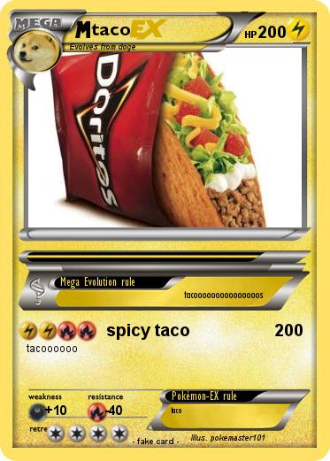 Pokemon taco