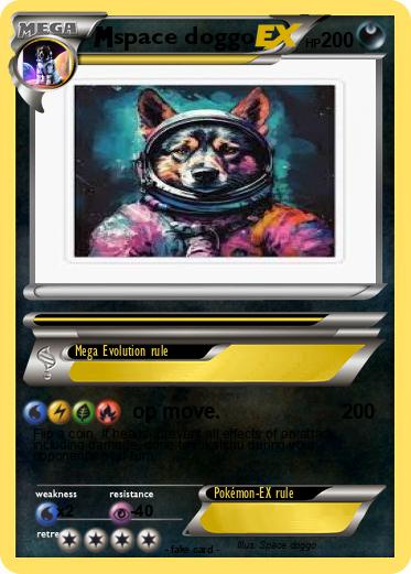 Pokemon space doggo