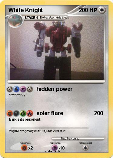 Pokemon White Knight