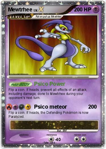 Pokemon Mewtrhee