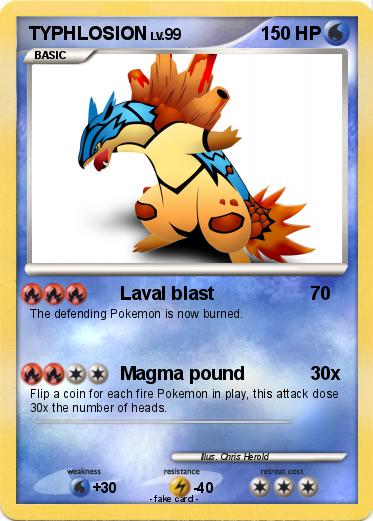 Pokemon TYPHLOSION