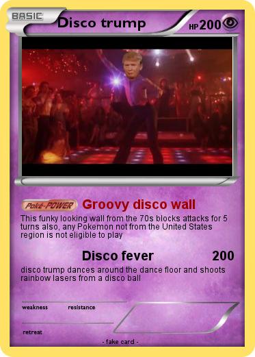 Pokemon Disco trump