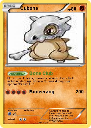 Pokemon Cubone