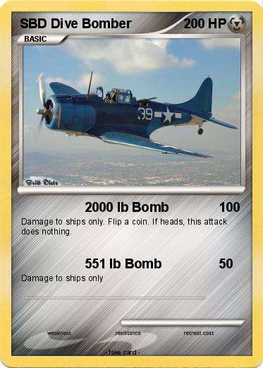 Pokemon SBD Dive Bomber