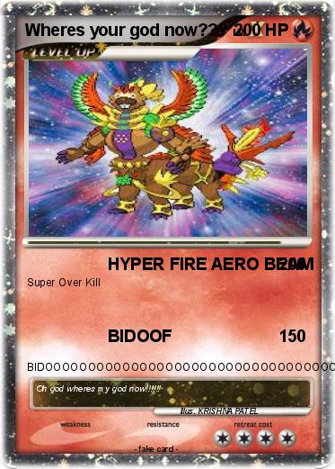 Pokemon Wheres your god now???