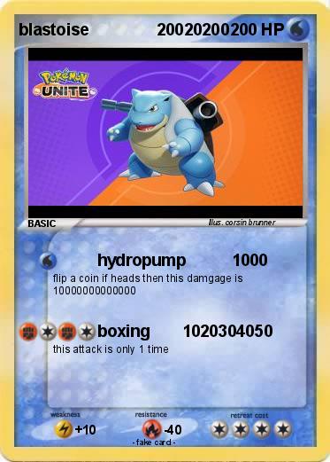 Pokemon blastoise               20020200