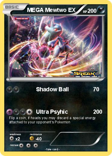 Pokemon MEGA Mewtwo EX