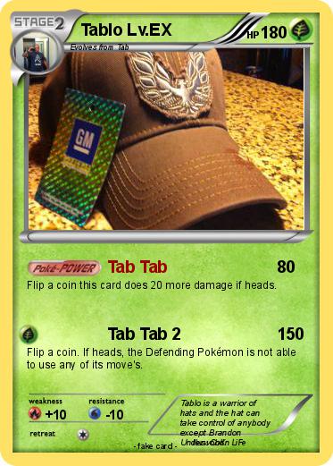 Pokemon Tablo Lv.EX