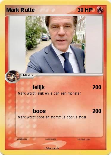 Pokemon Mark Rutte