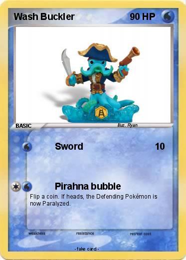 Pokemon Wash Buckler