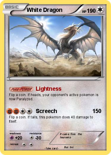 Pokemon White Dragon