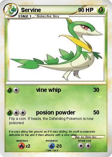 Pokemon Servine