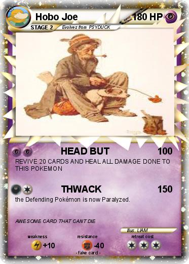 Pokemon Hobo Joe Pokemon Hobo Joe