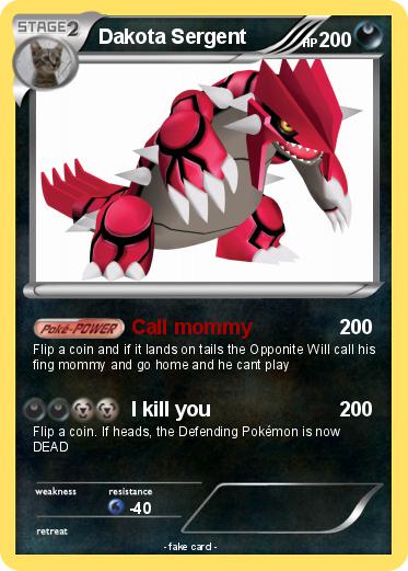 Pokemon Dakota Sergent