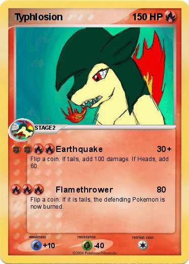 Pokemon Typhlosion