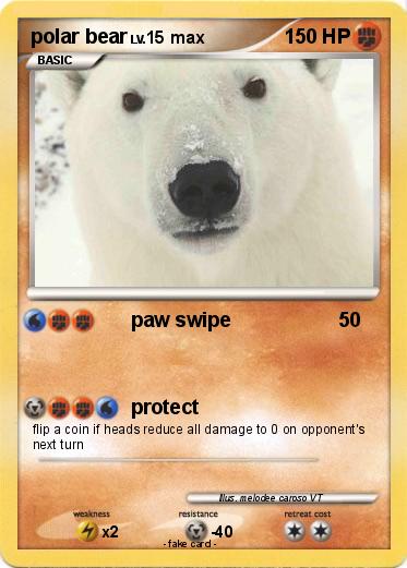 Pokemon polar bear