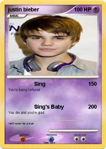 Pokemon justin bieber
