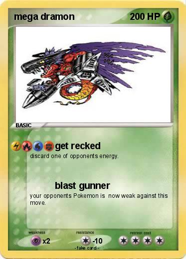Pokemon mega dramon