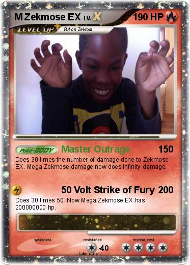 Pokemon M Zekmose EX