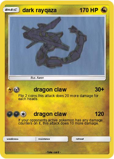 Pokemon dark rayqaza