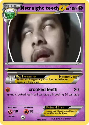 Pokemon straight teeth