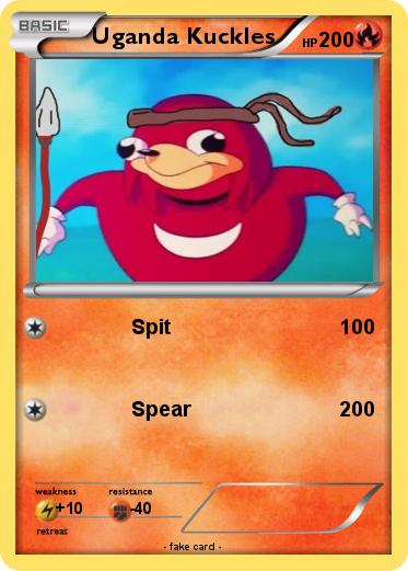 Pokemon Uganda Kuckles