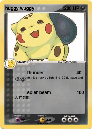 Pokemon huggy wuggy