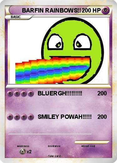 Pokemon BARFIN RAINBOWS!!