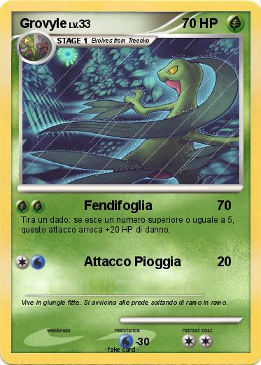 Pokemon Grovyle