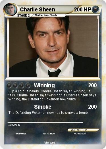 Pokemon Charlie Sheen
