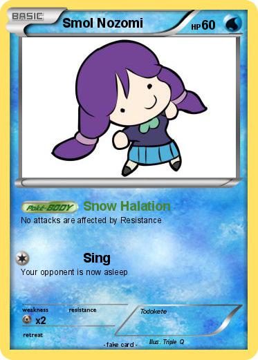 Pokemon Smol Nozomi