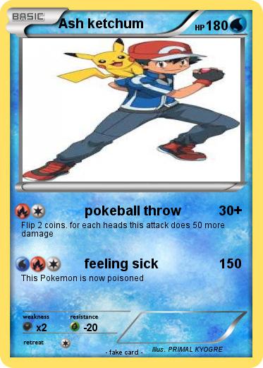 Pokemon Ash ketchum