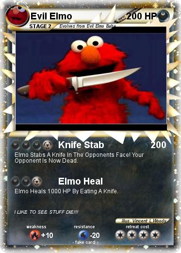 Pokemon Evil Elmo