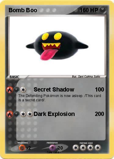 Pokemon Bomb Boo