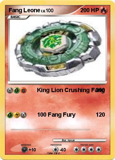 Pokemon Fang Leone