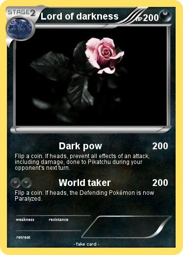 Pokemon Lord of darkness