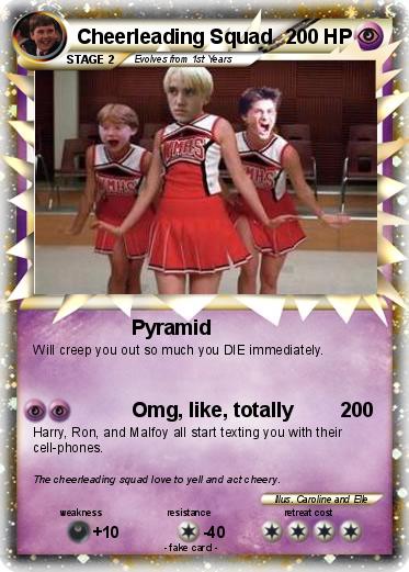 Pokemon Cheerleading Squad