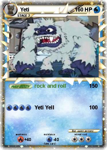 Pokemon Yeti
