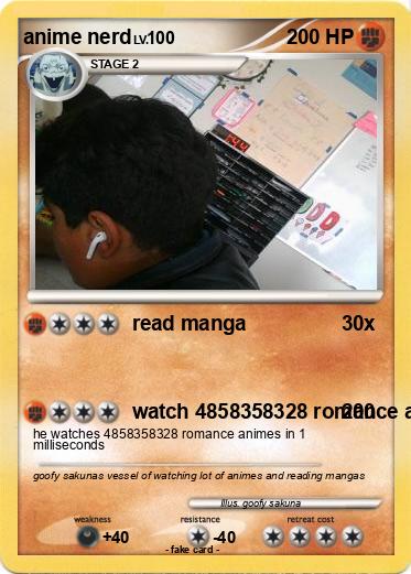 Pokemon anime nerd