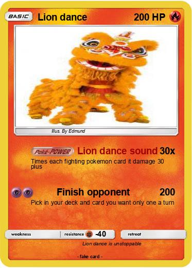 Pokemon Lion dance