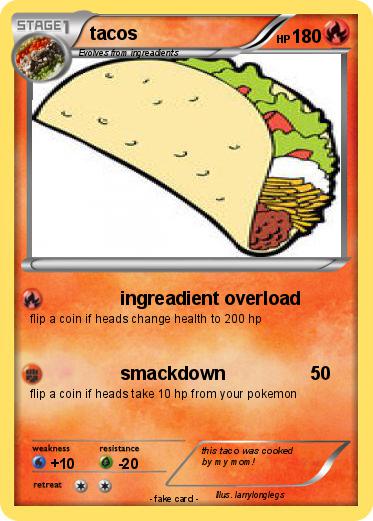 Pokemon tacos