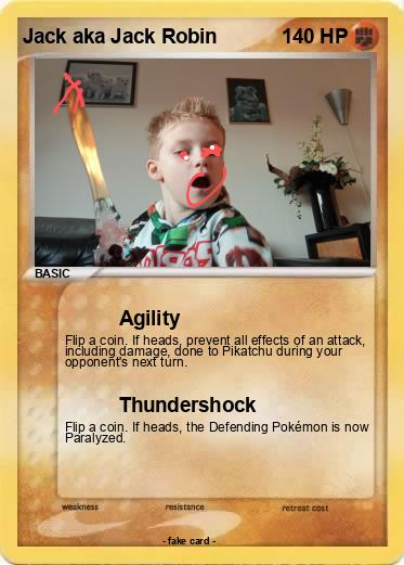 Pokemon Jack aka Jack Robin