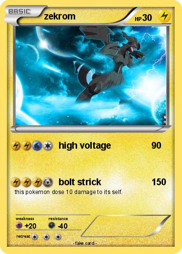 Pokemon zekrom