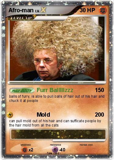 Pokemon Afro-man