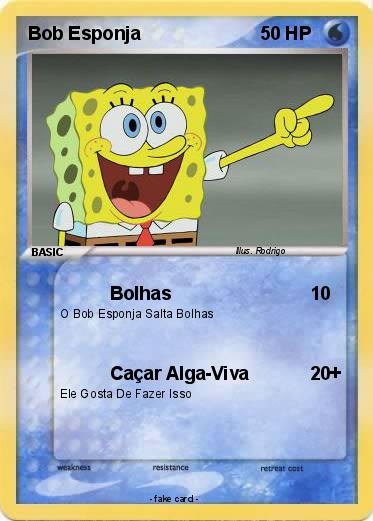 Pokemon Bob Esponja