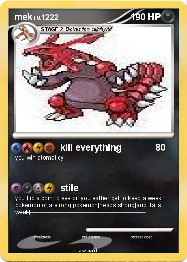 Pokemon mek