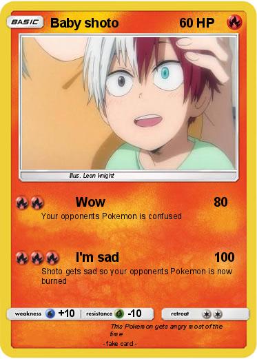Pokemon Baby shoto