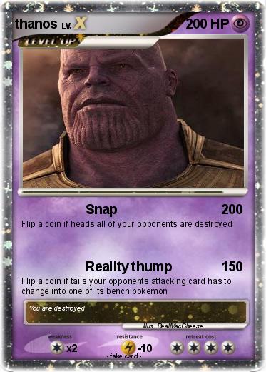 Pokemon thanos